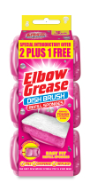 Elbow Grease 3pc Pink Dish Brush Refill